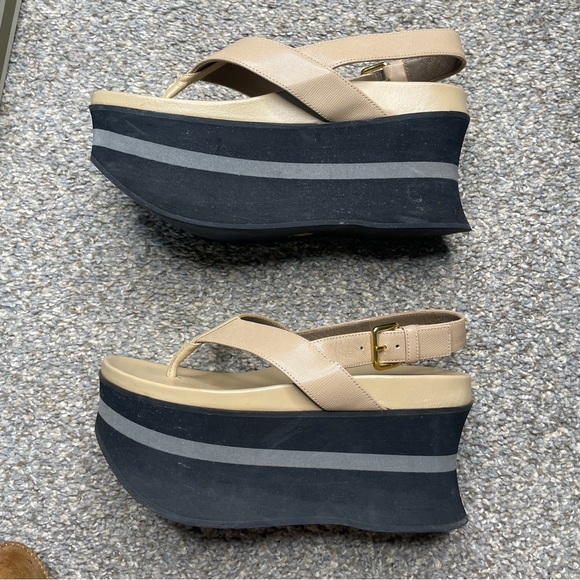 MARNI Designer platform slingback sandals EU 36 - Picture 7 of 7